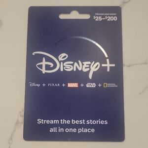 Disney+ Blue Streaming Gift Card